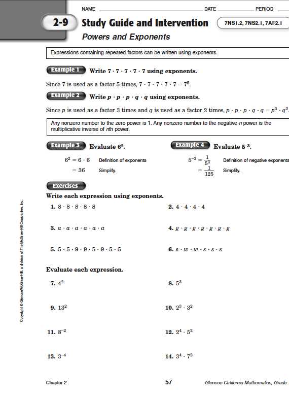 chapter 2 test form 2a answer key