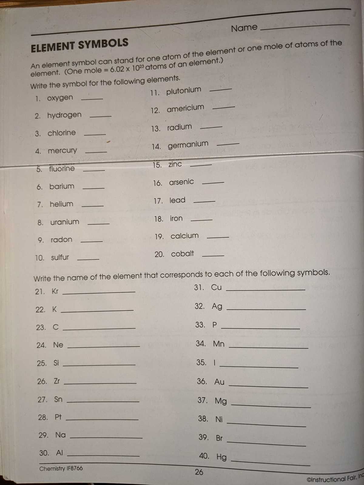 chemistry if8766 page 69 answer key
