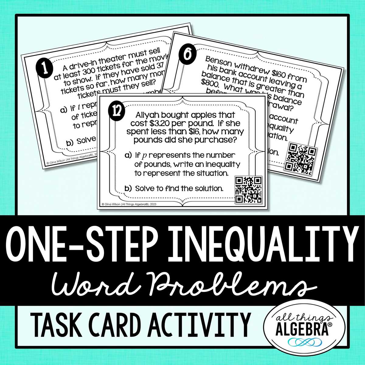 circle the number worksheet inequality answer key