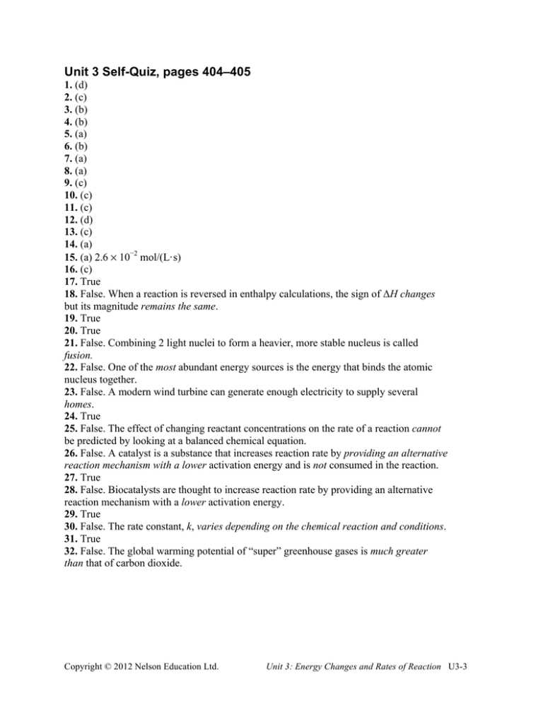 ck 12 chemistry answer key