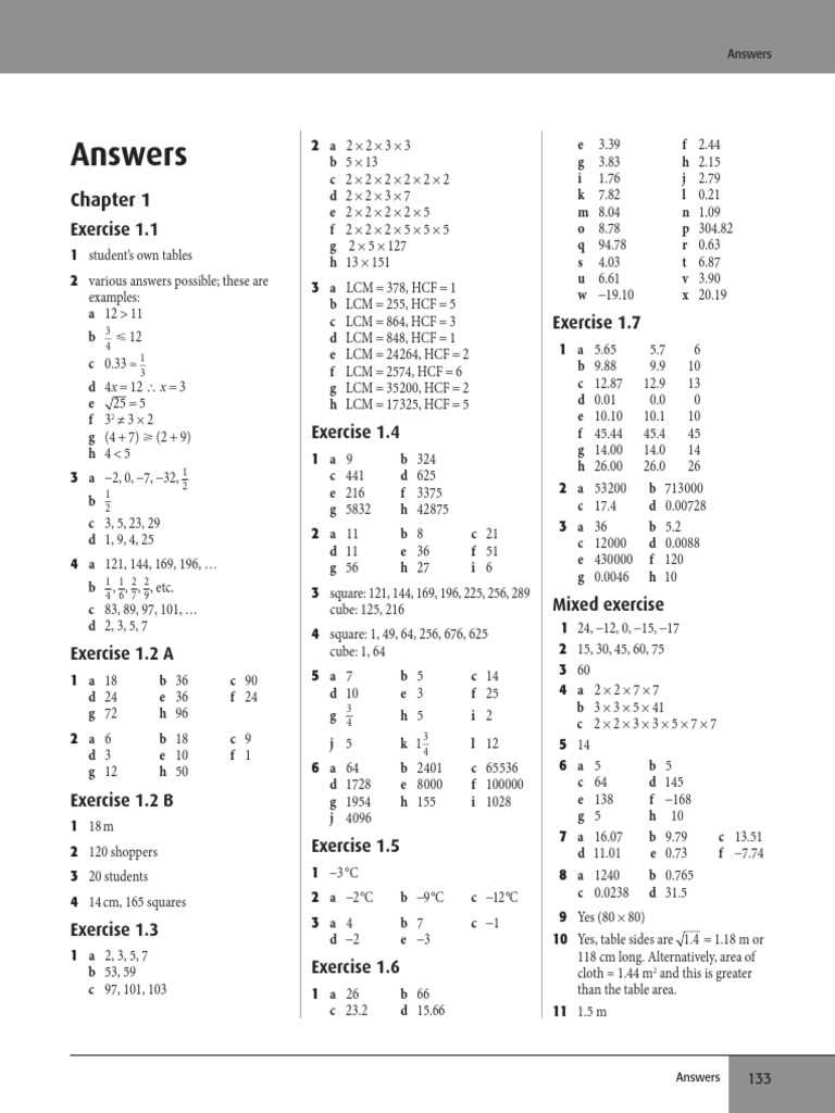 core plus mathematics course 4 answer key