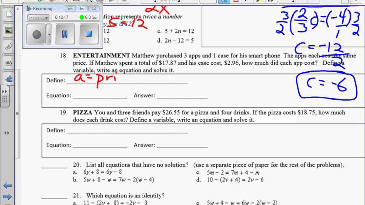 cmp3 grade 8 answer key