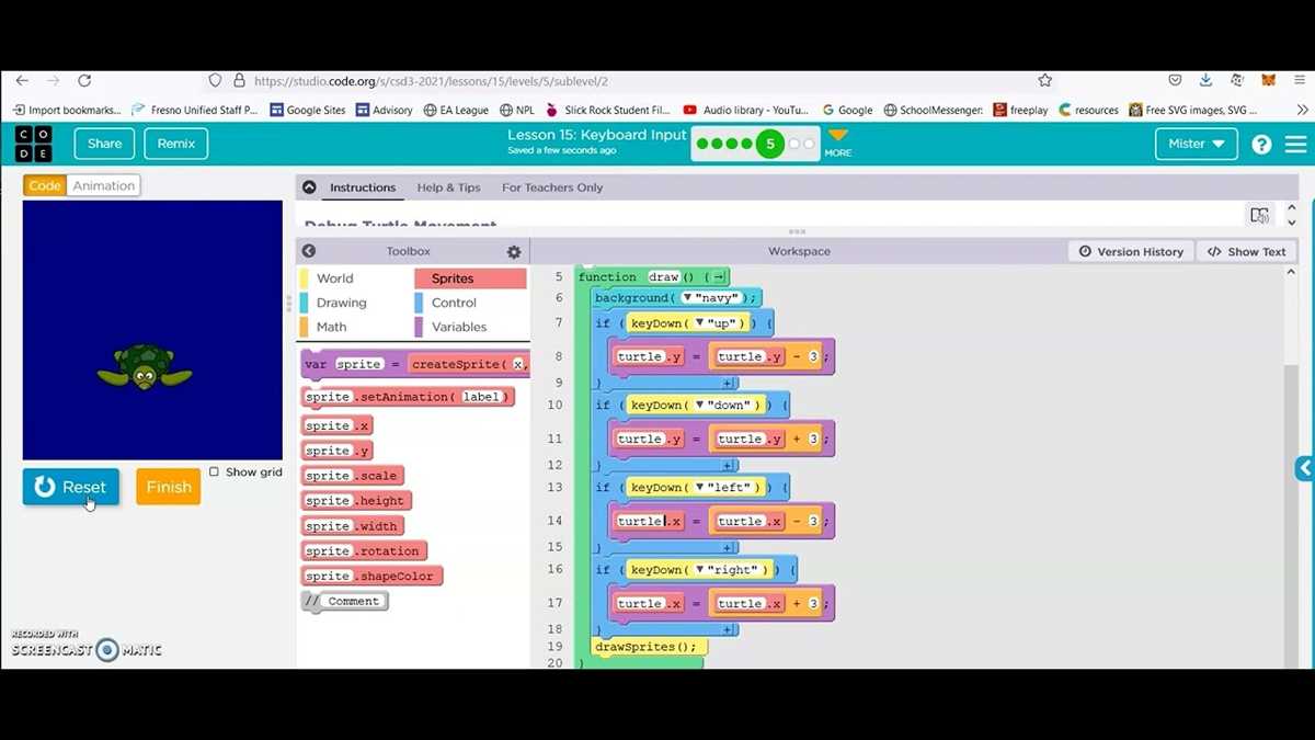 code.org answer key