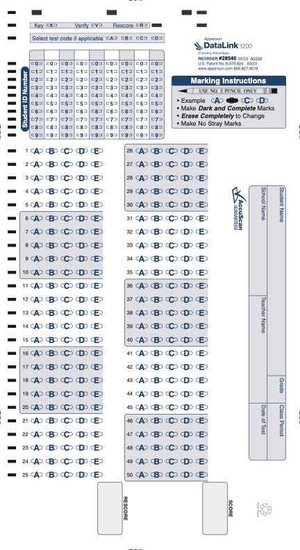 commercial viewer answer key