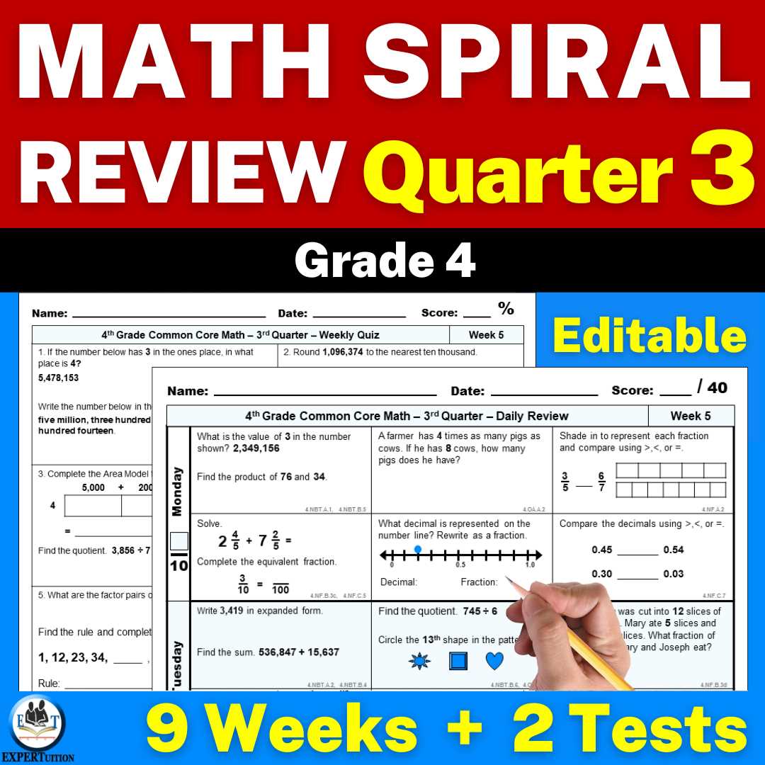 common core math grade 4 module 3 answer key