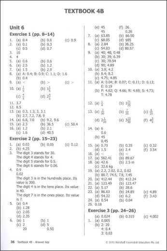 common core math standards practice book grade 5 answer key