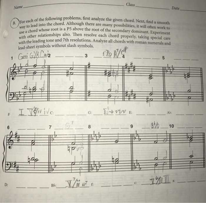 concise introduction to tonal harmony workbook answer key