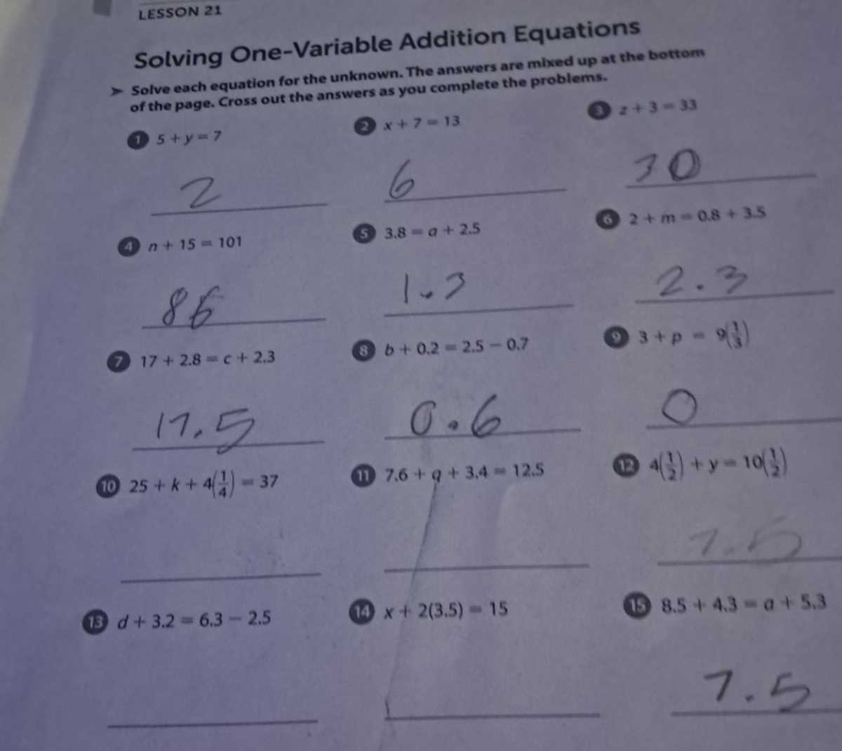 connect math college algebra 2.3 answer key