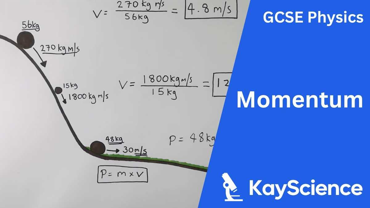 conservation of momentum worksheet answers key 6 09