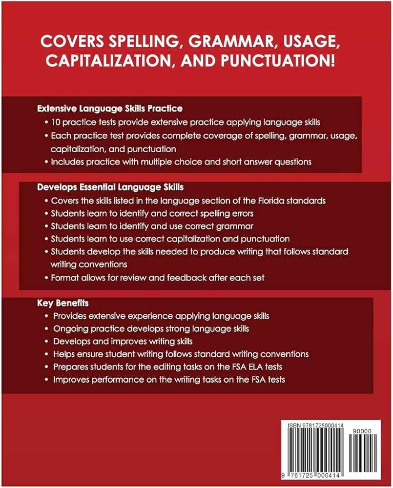 correct spelling errors answer key