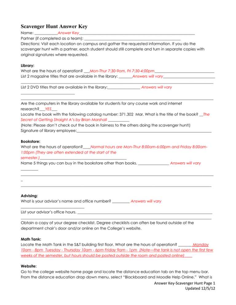 cpm answer key course 1