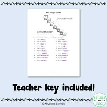 customary and metric conversions lesson 10.6 answer key