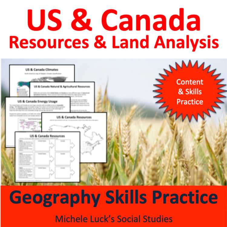 canada and the united states mapping lab answer key
