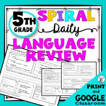 daily warm up answer key grade 5