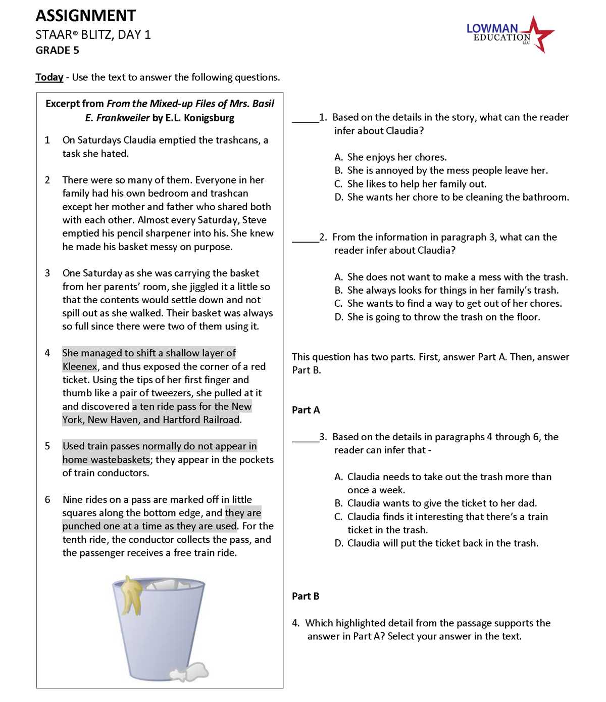 day 3 grade 8 social studies staar review answer key