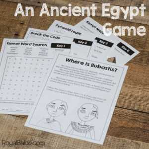 ancient egypt word search answer key