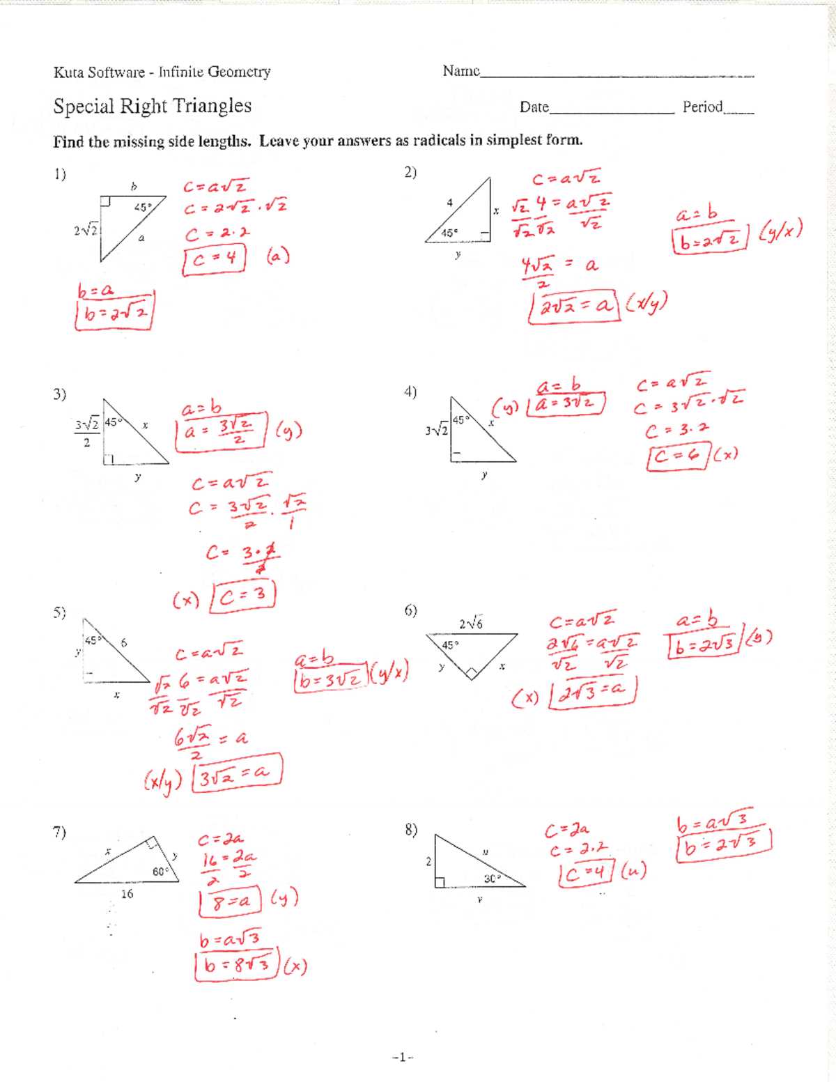 kuta software infinite geometry trigonometric ratios answers key kuta software infinite geometry trigonometric ratios answers key