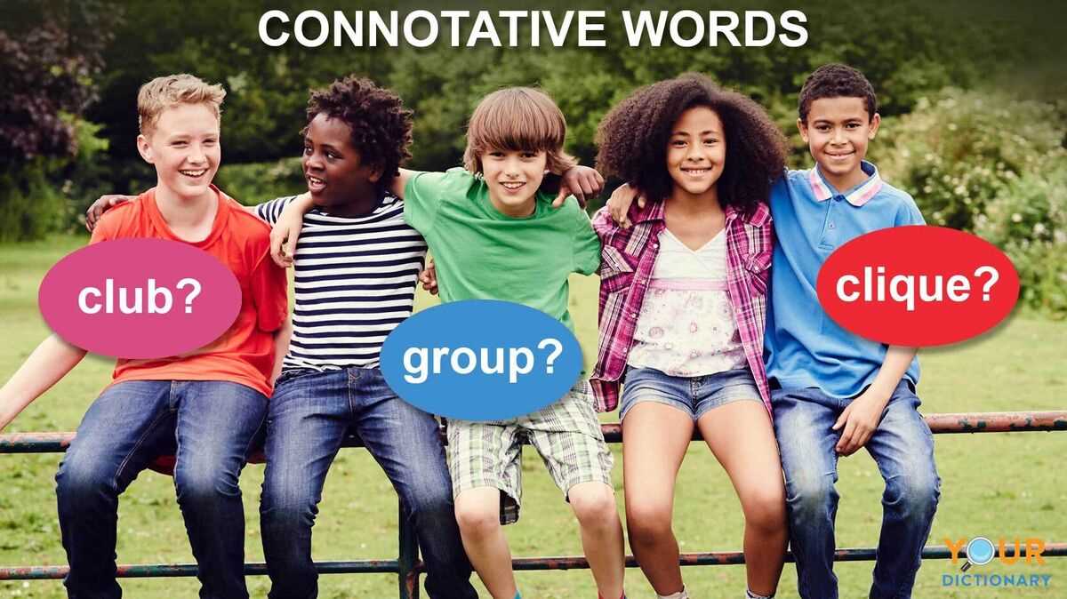 denotation connotation exercises answer key