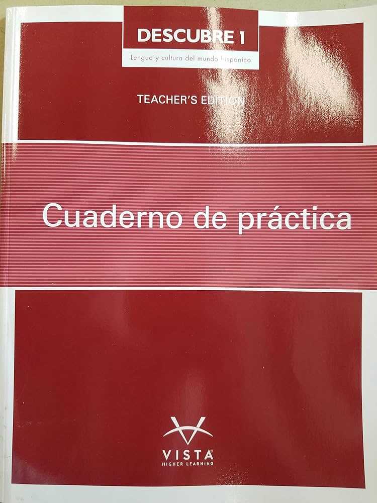 descubre cuaderno de practica 1 answer key