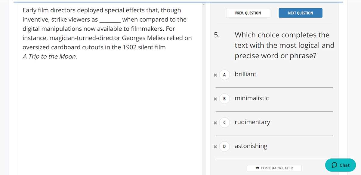 digital sat practice test 2 answer key