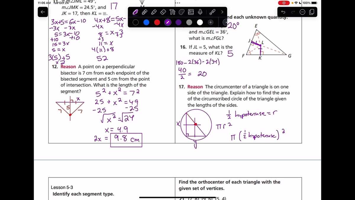 district assessment review answer key