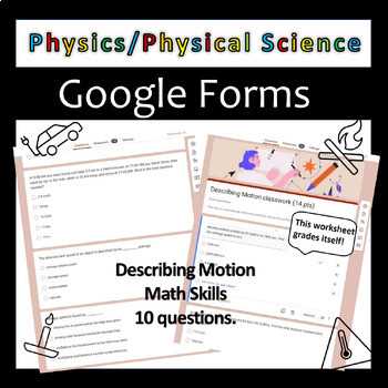 describing motion worksheet answer key