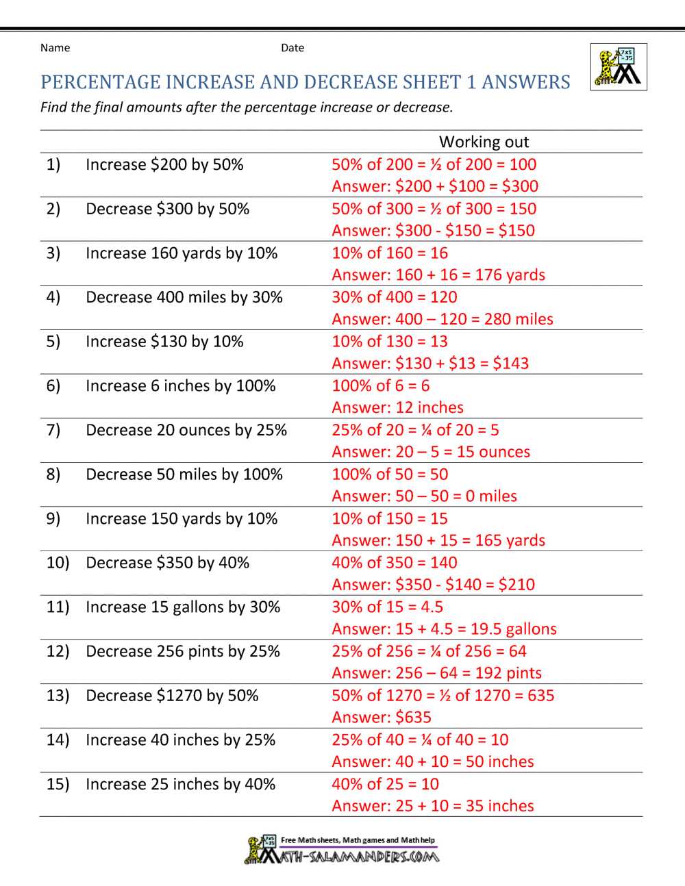 lesson 5 homework practice percent of change answer key