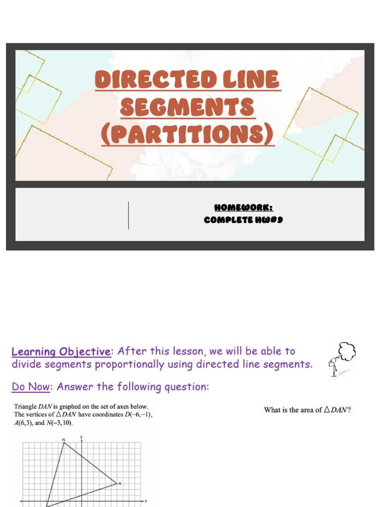 lesson 1 3c partitioning line segment answer key lesson 1 3c partitioning line segment answer key