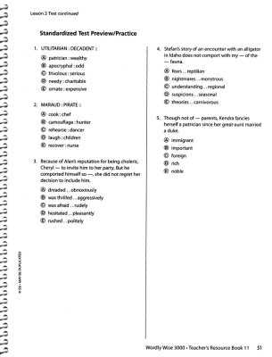 wordly wise 3000 book 11 lesson 13 answer key