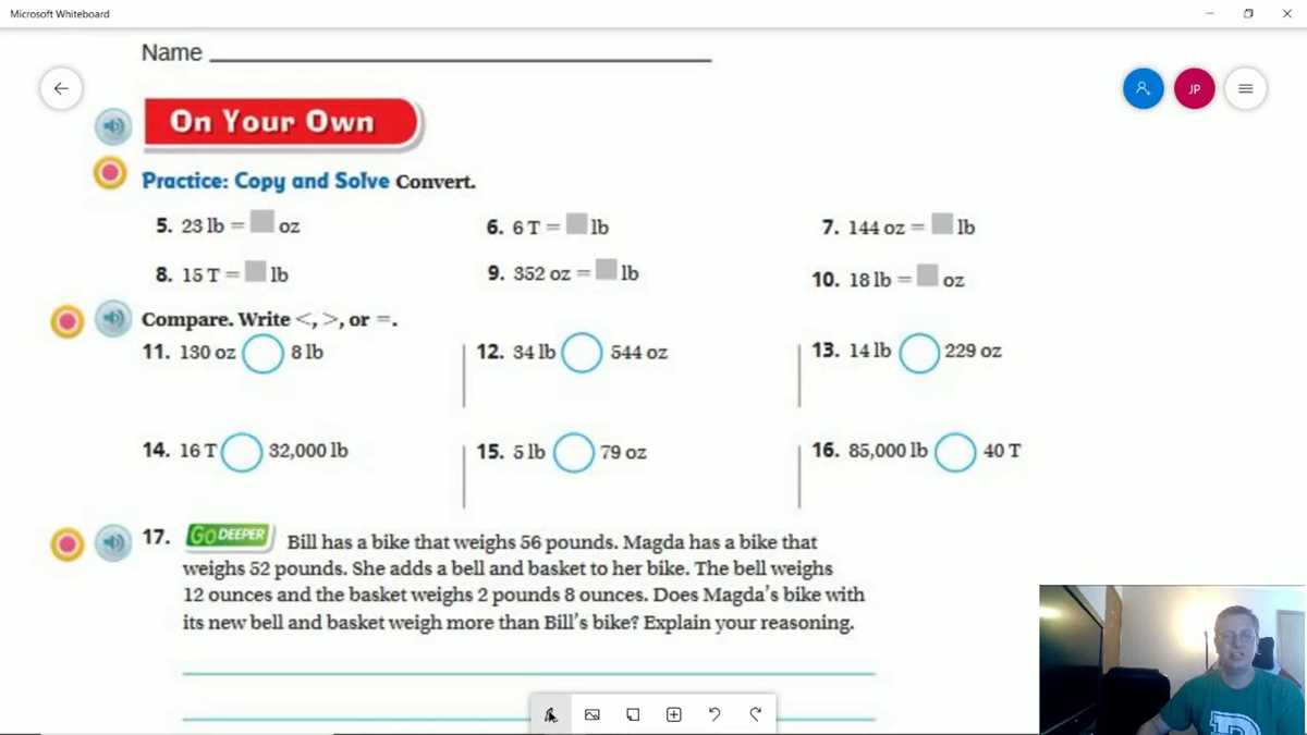 go math 5 grade chapter 10.3 answer key