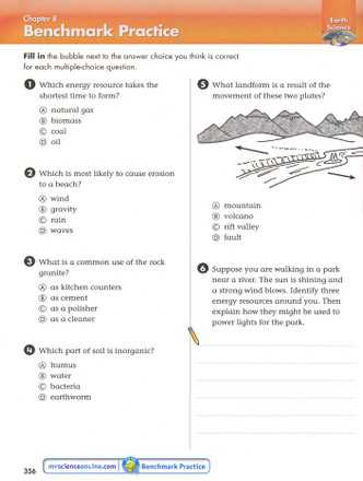 earth science interactive science answer key