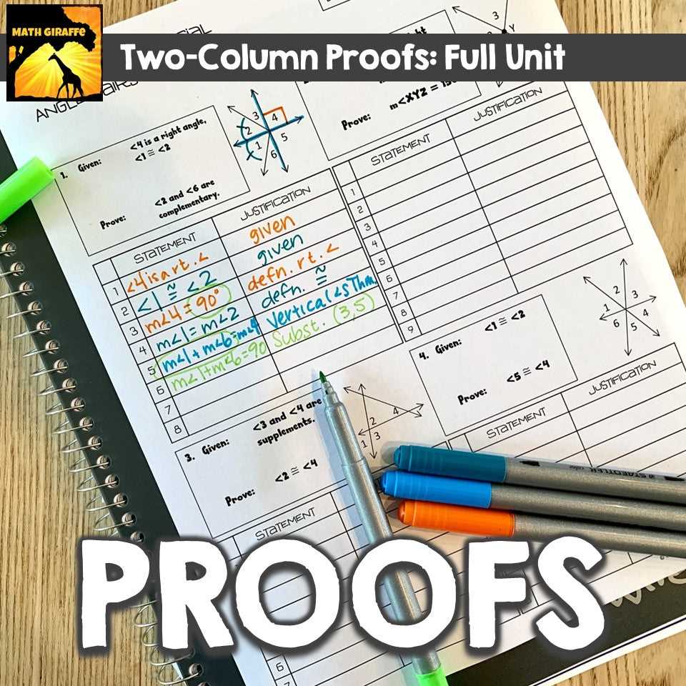 properties of equality and congruence math giraffe answer key