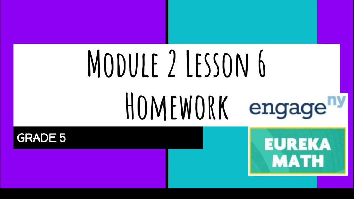 eureka math grade 5 module 2 lesson 6 answer key