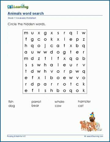 ela word search answer key