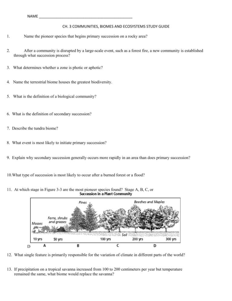 section 3 biomes study guide b answer key