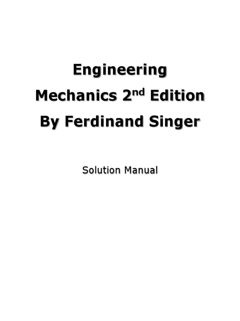 engineering mechanics answer key