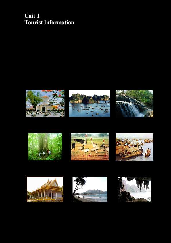 english for international tourism answer key