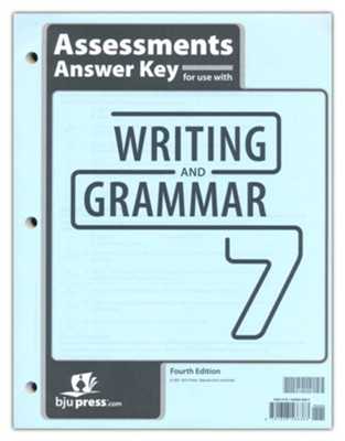 english language arts test grade 7 answer key