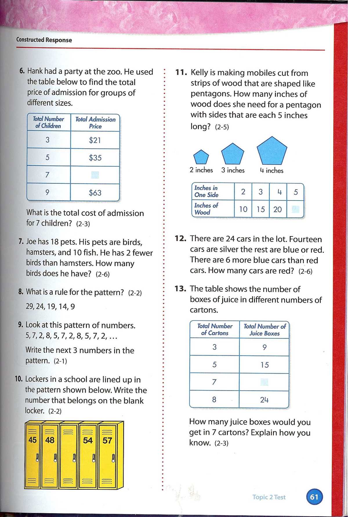 envision math 2.0 grade 4 answers key