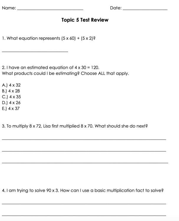 envision math page 206 answer key