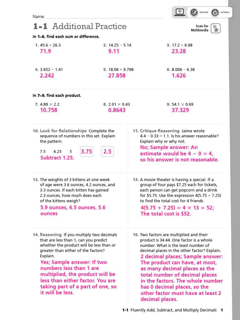 envisions algebra 1 1 1 online answer key