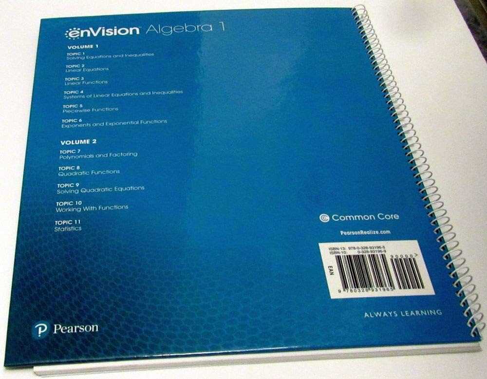 envisions algebra 1 1 1 online answer key