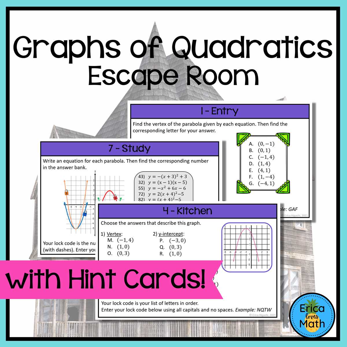 escape room answer key
