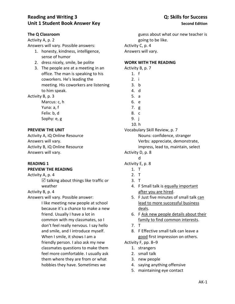 essential grammar skills answer key