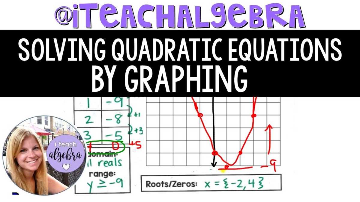 4 2 practice solving quadratic equations by graphing answer key