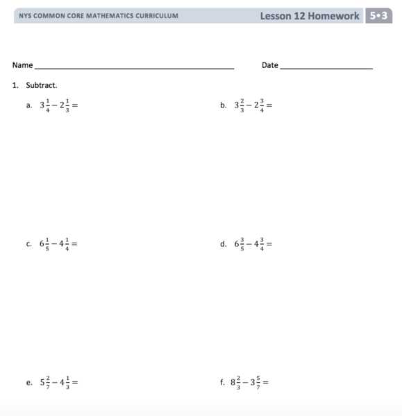eureka math lesson 12 homework answer key