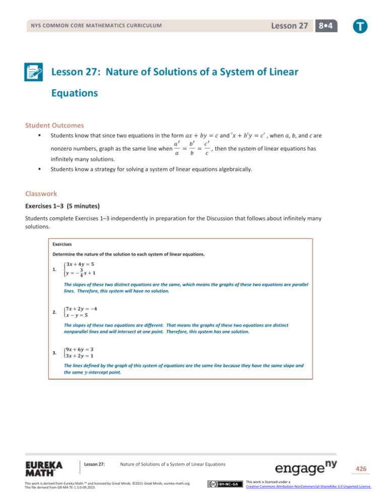 eureka math model 2 grade 8 answer key