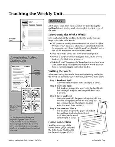 evan moor spelling grade 6 answer key
