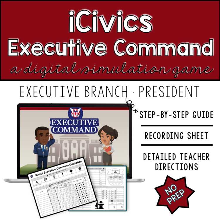 executive command icivics answer key