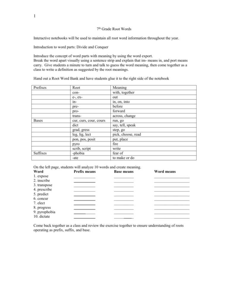roots prefixes and suffixes lesson 18 answer key roots prefixes and suffixes lesson 18 answer key